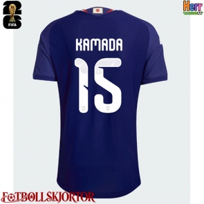 Japan Daichi Kamada #15 Hemmatröja VM 2026 Kortärmad